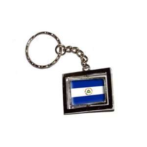  Nicaragua Country Flag   New Keychain Ring Automotive
