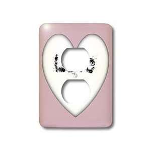   Romantic Art  Valentine s   Light Switch Covers   2 plug outlet cover