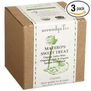 SerendipiTea Materos Sweet Treat, Yerba Mate, Apple & Apricot Fruit 
