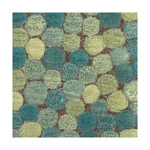   Area Rug Gallia 3080/04 Pom Pom Ocean 42 x 66 Contemporary Area Rug