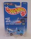 Ford Transit Wrecker #620 Hot Wheels Tow Truck Blue Veh
