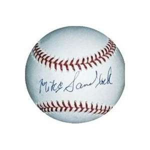 Mike Sandlock autographed Baseball 