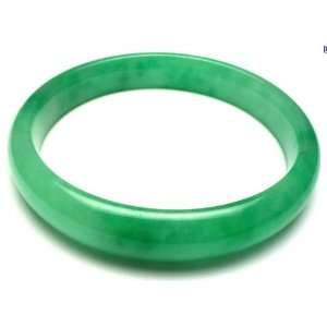  Green Jadeite Jade Bangle 60MM JB3356G Jewelry