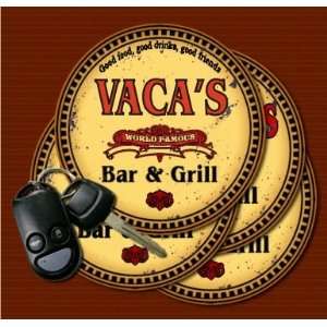  VACAS Family Name Bar & Grill Coasters