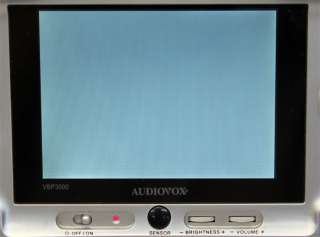 Audiovox Detachable 5 LCD Monitor / VCP Video in a Bag VBP 3000 