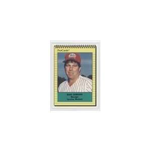   Carolina Mudcats ProCards #1101   Marc Bombard MGR