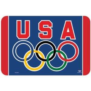  USA OLYMPICS OFFICIAL LOGO 20x30 FLOOR MAT Sports 