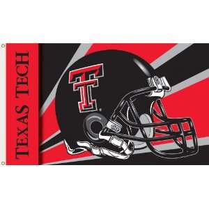  Texas Tech Helmet 3 x 5 Flag