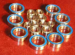  Bearings for XRay T1R / T1 EVO 2 Bearings, Set Contains 18 Bearings 