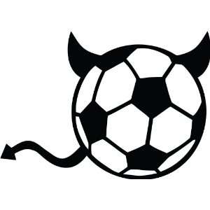  Decal   A soccer ball with a devil added to it   selected color Sky 