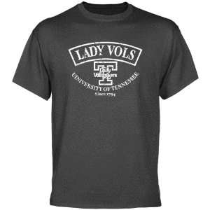  UT Vol Tee Shirt  Tennessee Lady Vols Charcoal Heritage T 
