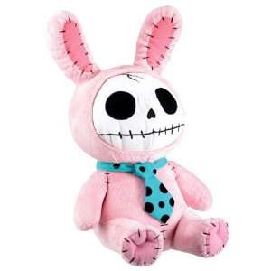    Furry Bones   Plush Pink Bunny   12.0 Height Toys & Games