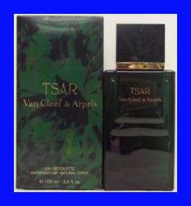 TSAR * VAN CLEEF & ARPELS 3.4 oz 3.3 edt Spray Men NIB 410571201209 
