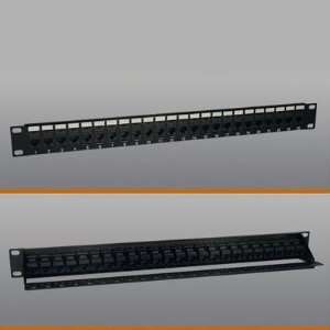  Cat5E Feed Thru Patchpanel 24P Electronics