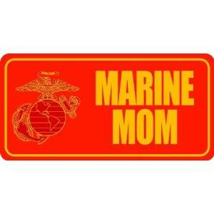 Us Marines Mom License Plate Frame 