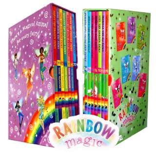 Rainbow Magic Animal + Green Fairies 2 Box Set Books  