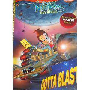  Jimmy Neutron Boy Genius   Gotta Blast (Golden Books 