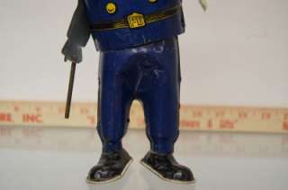 1920s UNIQUE ART CASEY THE COP RARE TIN TOY WIND UP POLICE KEYSTONE 