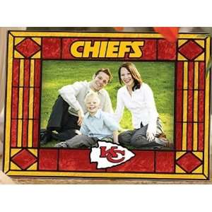 Caseys Distributing 8774649281 Kansas City Chiefs Art Glass Horizontal 