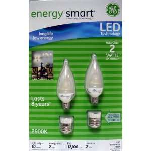  GE ENERGY SMART LED TECHNOLOGY 2900K LIGHT BULBS 