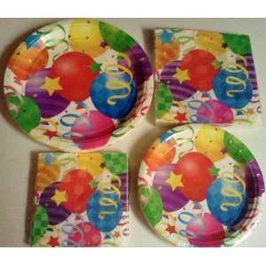 Balloons Theme Birthday Party Package Standard Kit for Larger Parties 