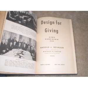   of the National War Fund, inc., 1943 1947 Harold J Seymour Books
