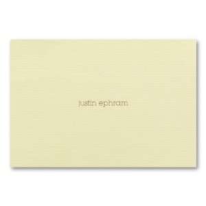  Green Note with Brown Envelope Thank You Notes Office 