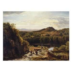  Scene in the Hartz Mountains Giclee Poster Print