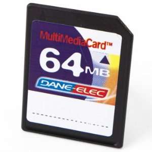  Dane Elec 64MB MultiMedia Card Electronics