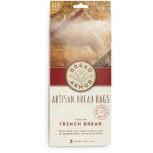  Artisan French Loaf Bread Bags, Set of Two Kitchen 