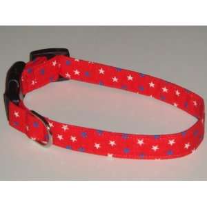 USA Red White Blue Stars Patriotic 4th of July Independence Day Dog 