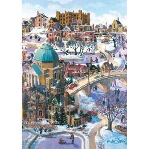  Winter on the Rideau Canal, 1000 Piece Jigsaw Puzzle Made 