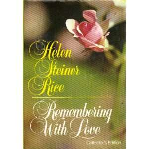 Remembering With Love Helen Steiner Rice Books