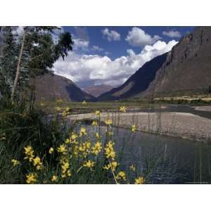  The Urubamba Valley, the River Continues Down the Gorge 