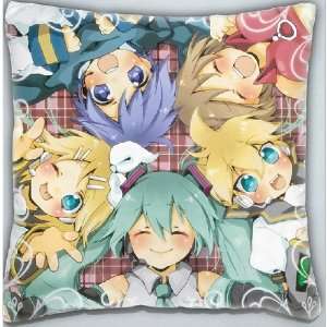 Anime Throw Pillow Covers Cushion Covers Pillowcase Miku Vocaloid Miku 