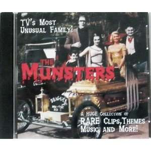 THE MUNSTERS TV Series Collection Clips themes music CD