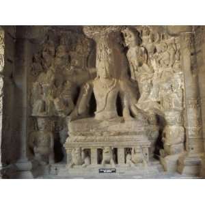 Shiva the Great Ascetic, Kailasa, Ellora, Unesco World Heritage Site 