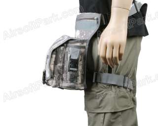 Airsoft Tactical Drop Leg Panel Utility Pouch TypB ACU2  