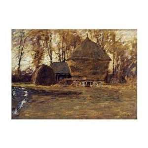  Henry Herbert La Thangue   Sussex Hayricks Giclee