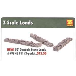  MicroTrains 50 Gondola Stone Loads (3 pack) (Now Sold Out at Micro 