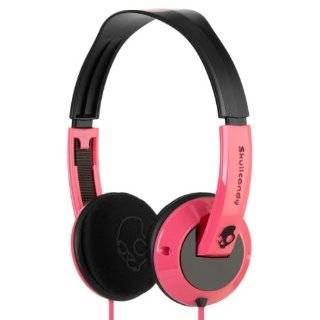 Skullcandy Uprock On Ear Headphone S5URDZ 134 (Pink/Black) by 