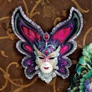 Design Toscano WU75053 Maidens of Mardi Butterfly Maiden Gras Wall 