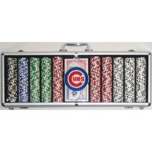   500 Piece Clay Composite Poker Chip Set and Case