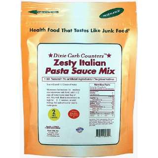 Dixie Carb Counters Zesty Italian Pasta Sauce Mix  Grocery 
