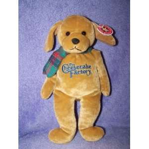   Plush Holiday Dog in Scarf by Herrington Teddy Bears 