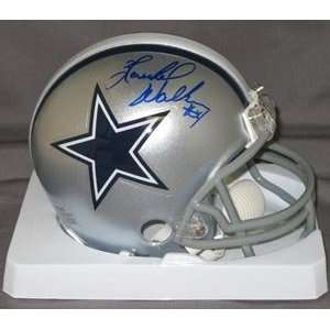  Herschel Walker Signed Cowboys Mini Helmet Sports 