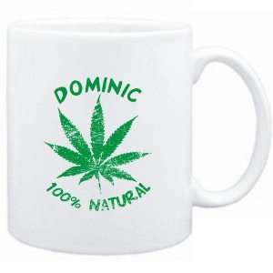  Mug White  Dominic 100% Natural  Male Names