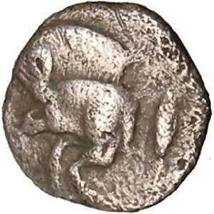   Lion Authentic Genuine Ancient Silver Greek Coin Rare 