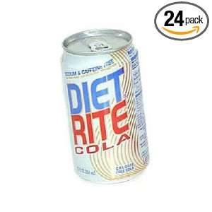 UP Diet Rite Cola, 12 Ounce (Pack of Grocery & Gourmet Food