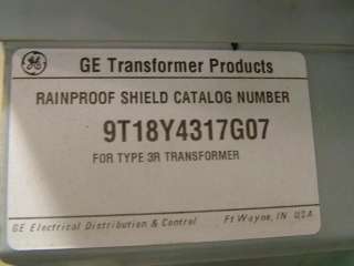 GE Dry Type Stepdown Transformer KVA 112.5, PH3, CAT NO 9T23Q3298 
